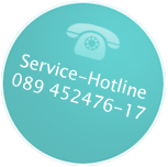 Service-Hotline 089 452476-17